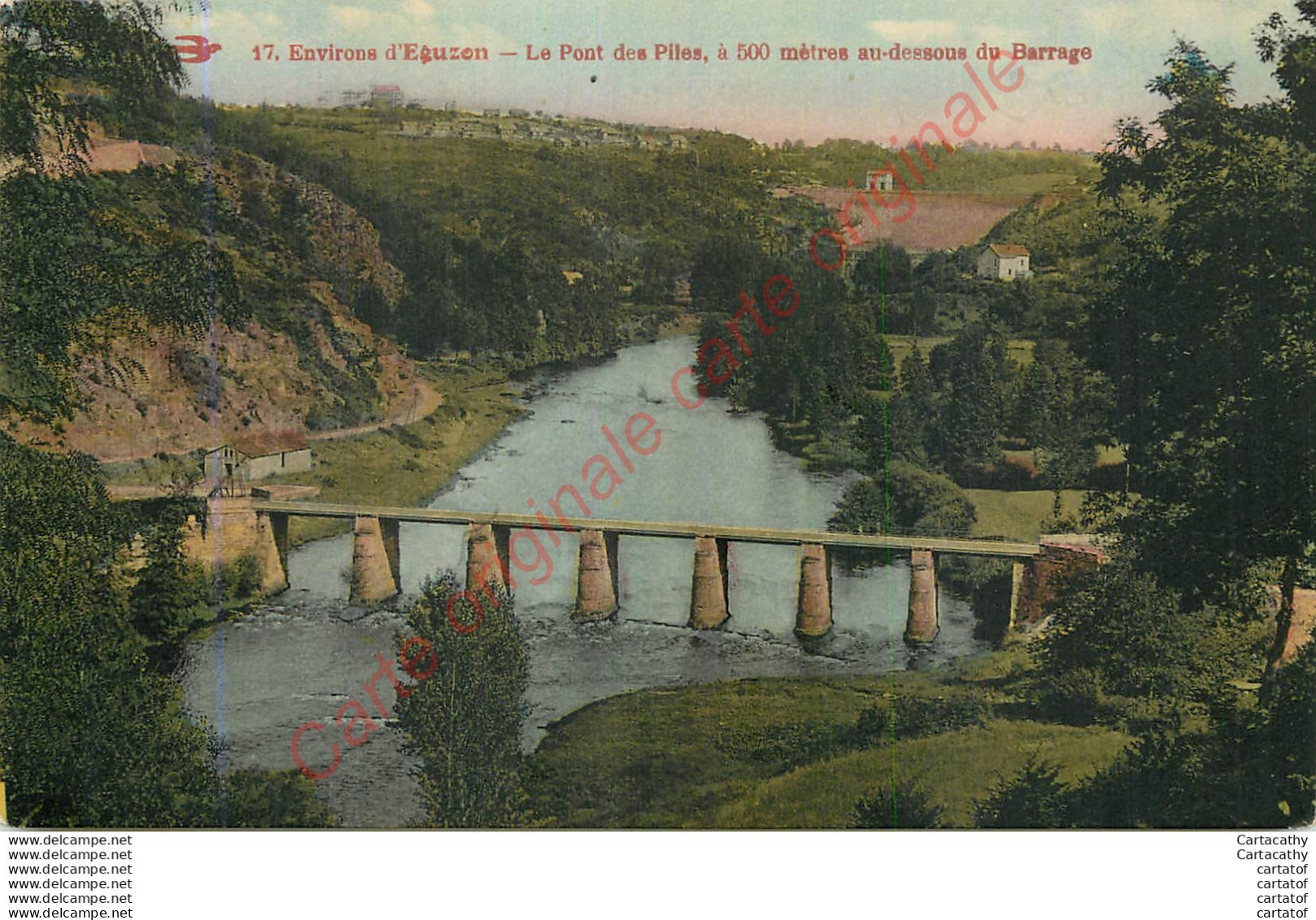 36.  Barrage D'EGUZON .  Le POnt Des Piles . - Other & Unclassified