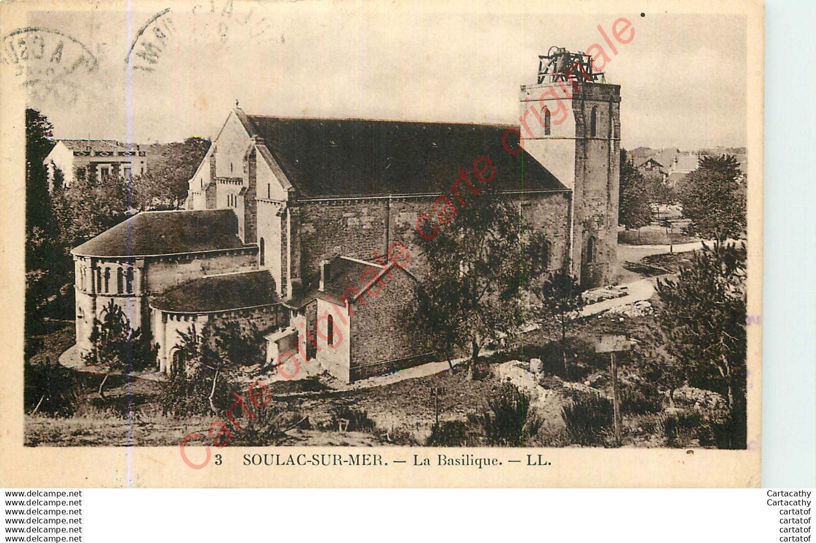 33.  SOULAC SUR MER .  La Basilique . - Soulac-sur-Mer