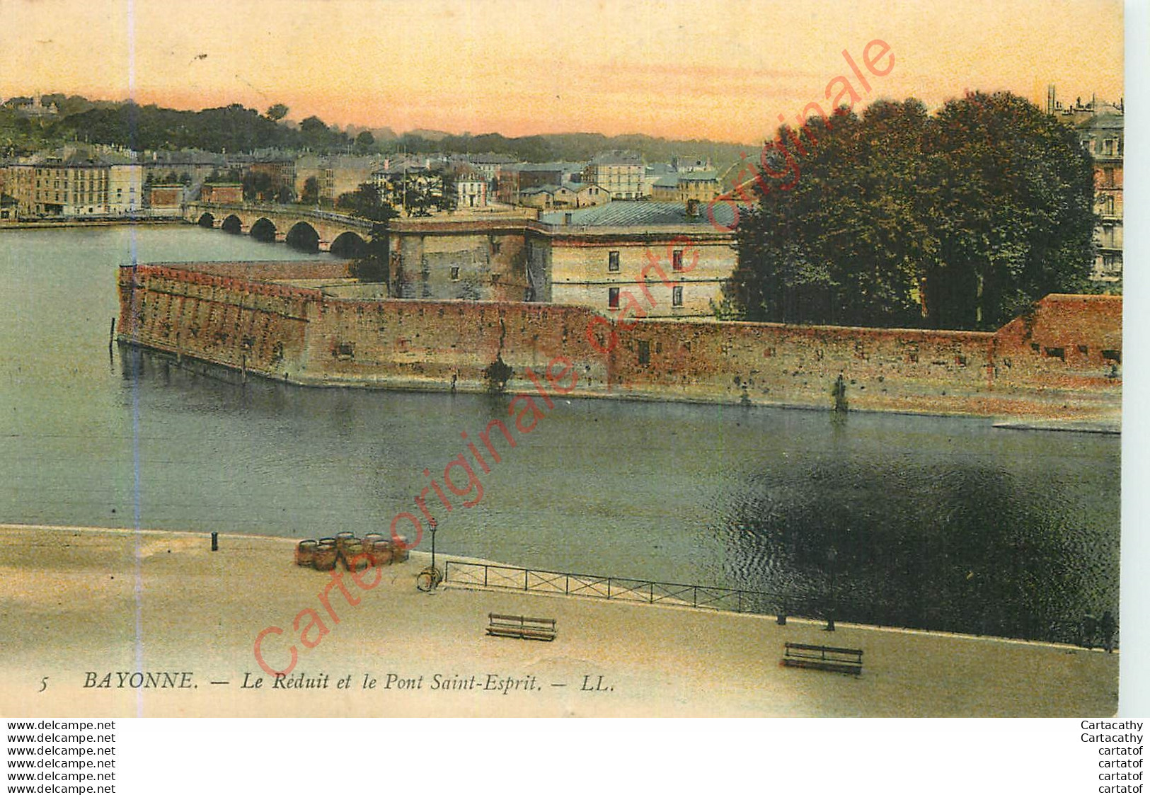 64.  BAYONNE .  Le Réduit Et Le POnt Saint-Esprit . - Bayonne