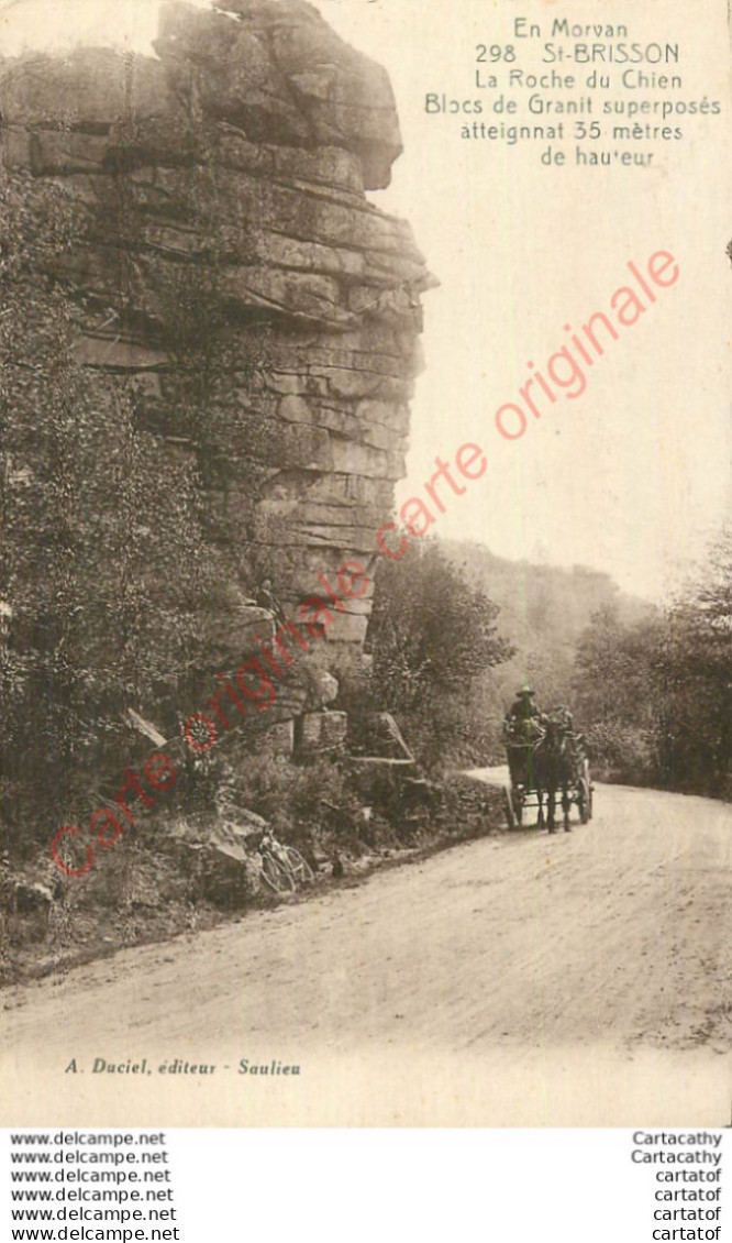 SAINT BRISSON . La Roche Du Chien . - Sonstige & Ohne Zuordnung