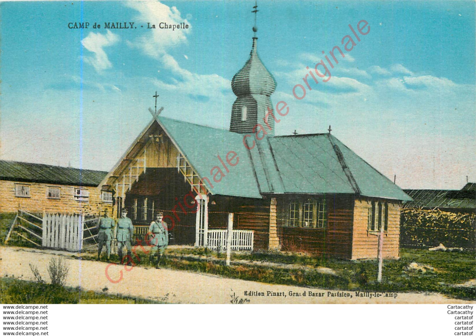 10.  CAMP DE MAILLY .  La Chapelle . - Mailly-le-Camp