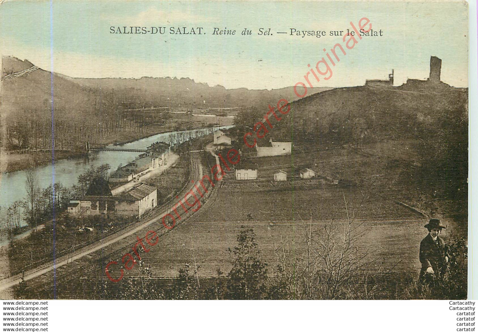 SALIES DU SALAT . Reine Du Sud .  Paysage Sur Le Salat . - Sonstige & Ohne Zuordnung