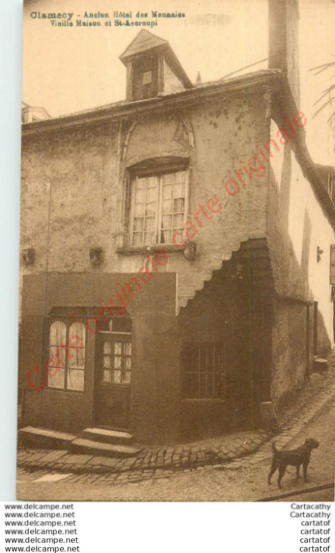 58.  CLAMECY .  Ancien Hôtel Des Monnaies . - Clamecy