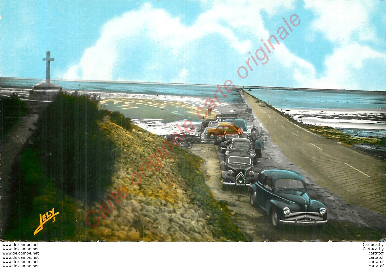 85.  ILE DE NOIRMOUTIER .  Le Passage Du Gois Découvert . - Ile De Noirmoutier