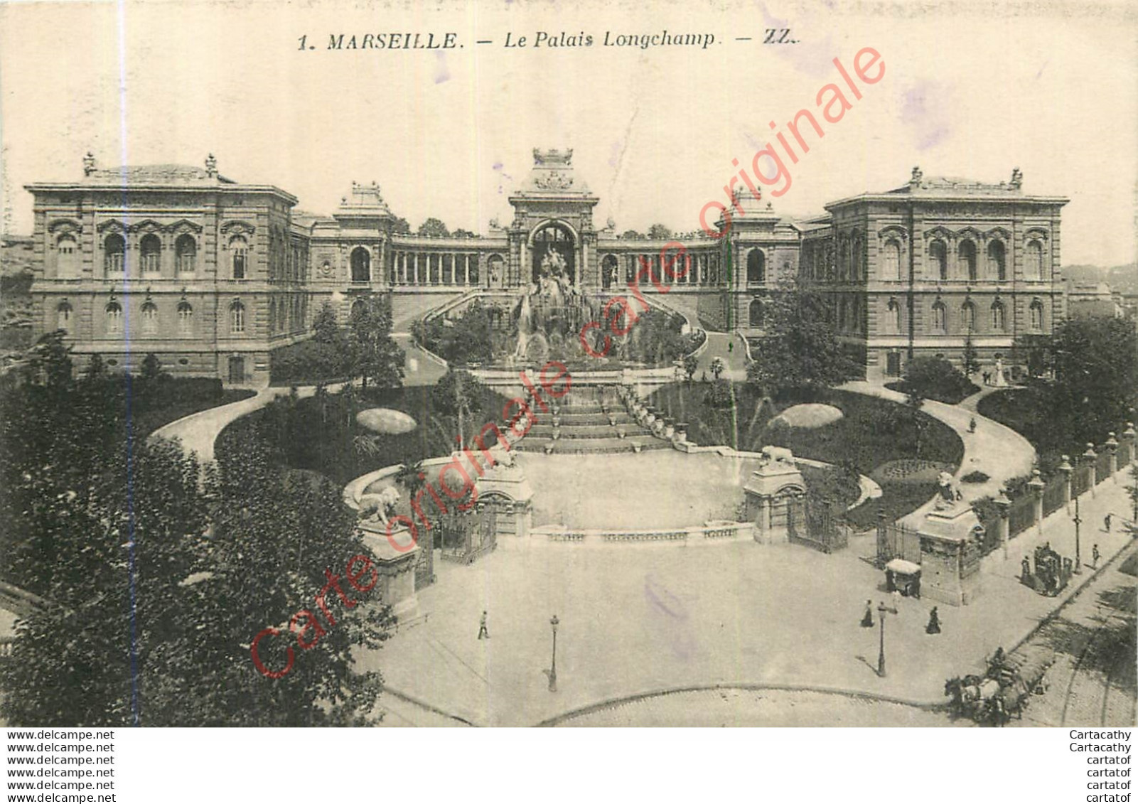 13.  MARSEILLE .  Le Palais Longchamp . - Ohne Zuordnung