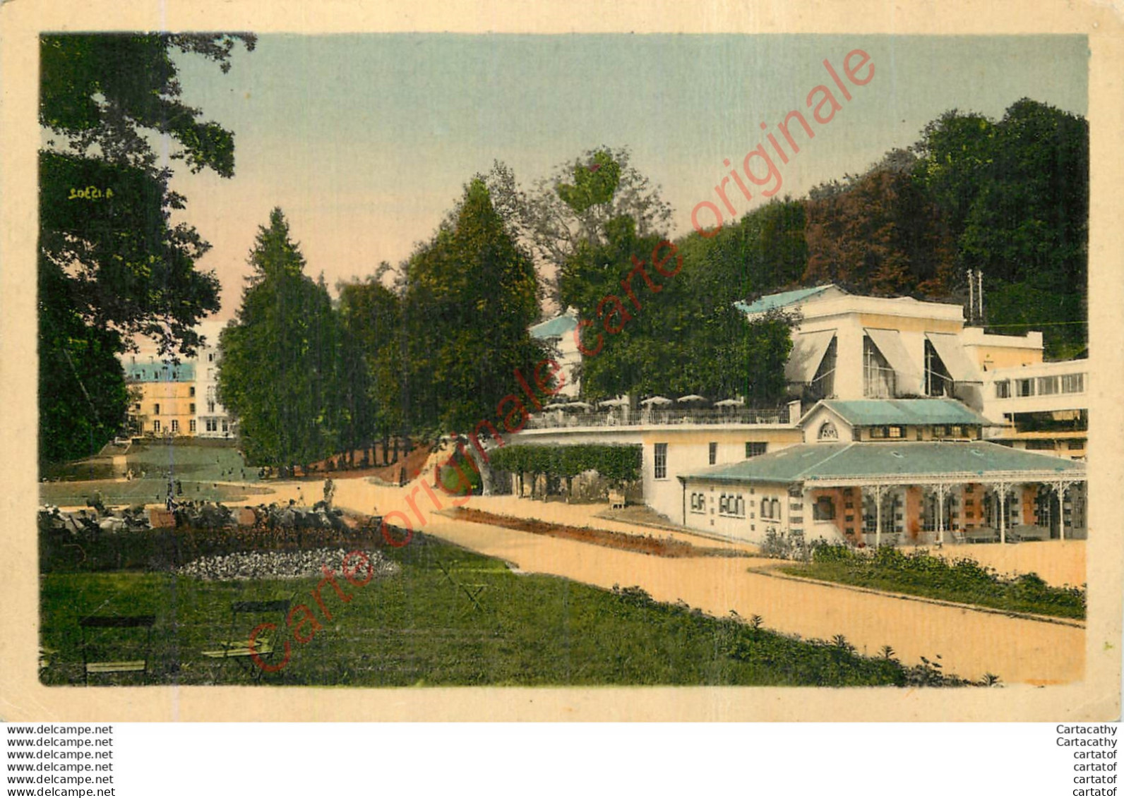 58.  SAINT HONORE Les BAINS . Parc Et Casino . - Saint-Honoré-les-Bains