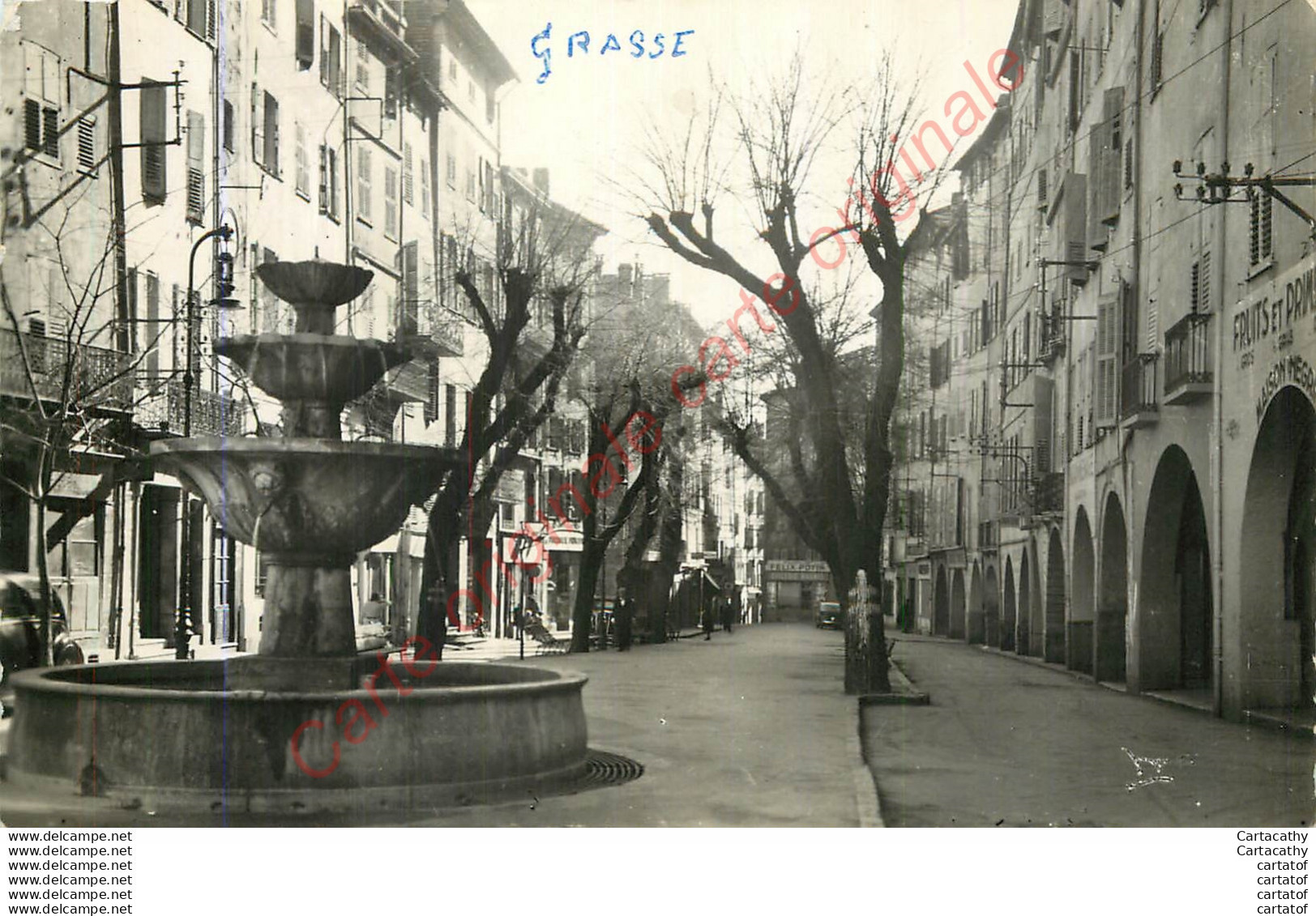 06.  GRASSE . Place Aux Aires . - Grasse