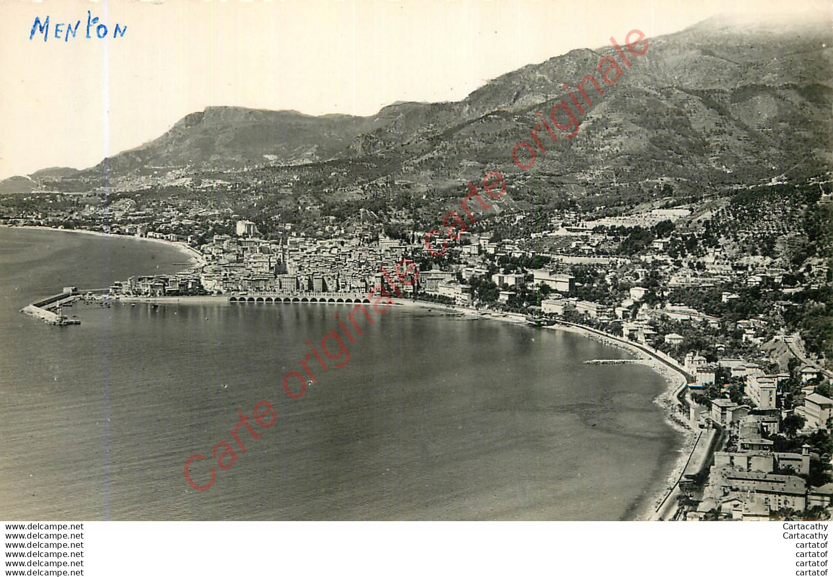 06.  MENTON .  Vue Générale . - Menton