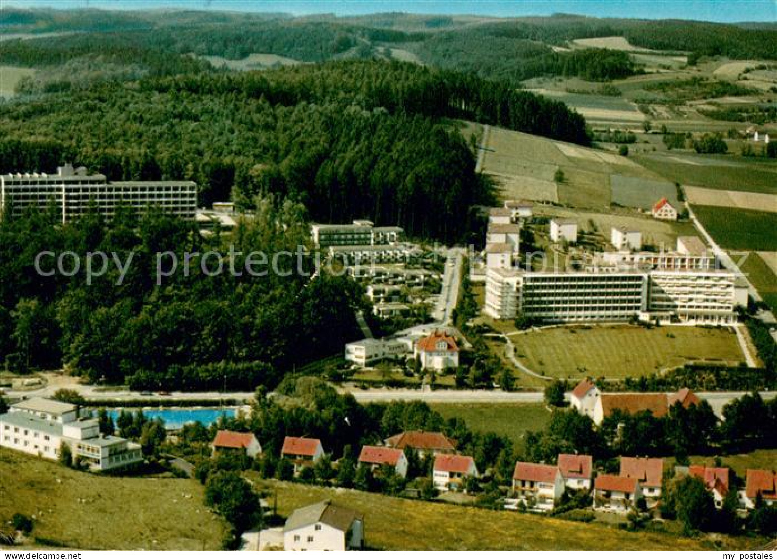 73655339 Bad Driburg Sanatorium Berlin BfA Fachklinik Rosenberg LVA Fliegeraufna - Bad Driburg