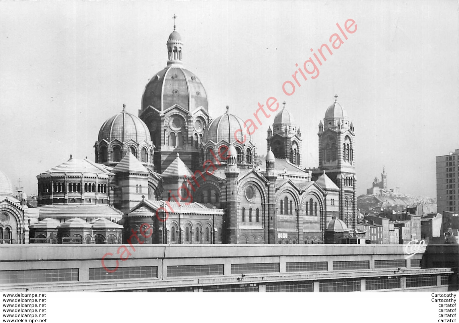 13.  MARSEILLE . La Cathédrale Et Notre Dame De La Garde . - Ohne Zuordnung