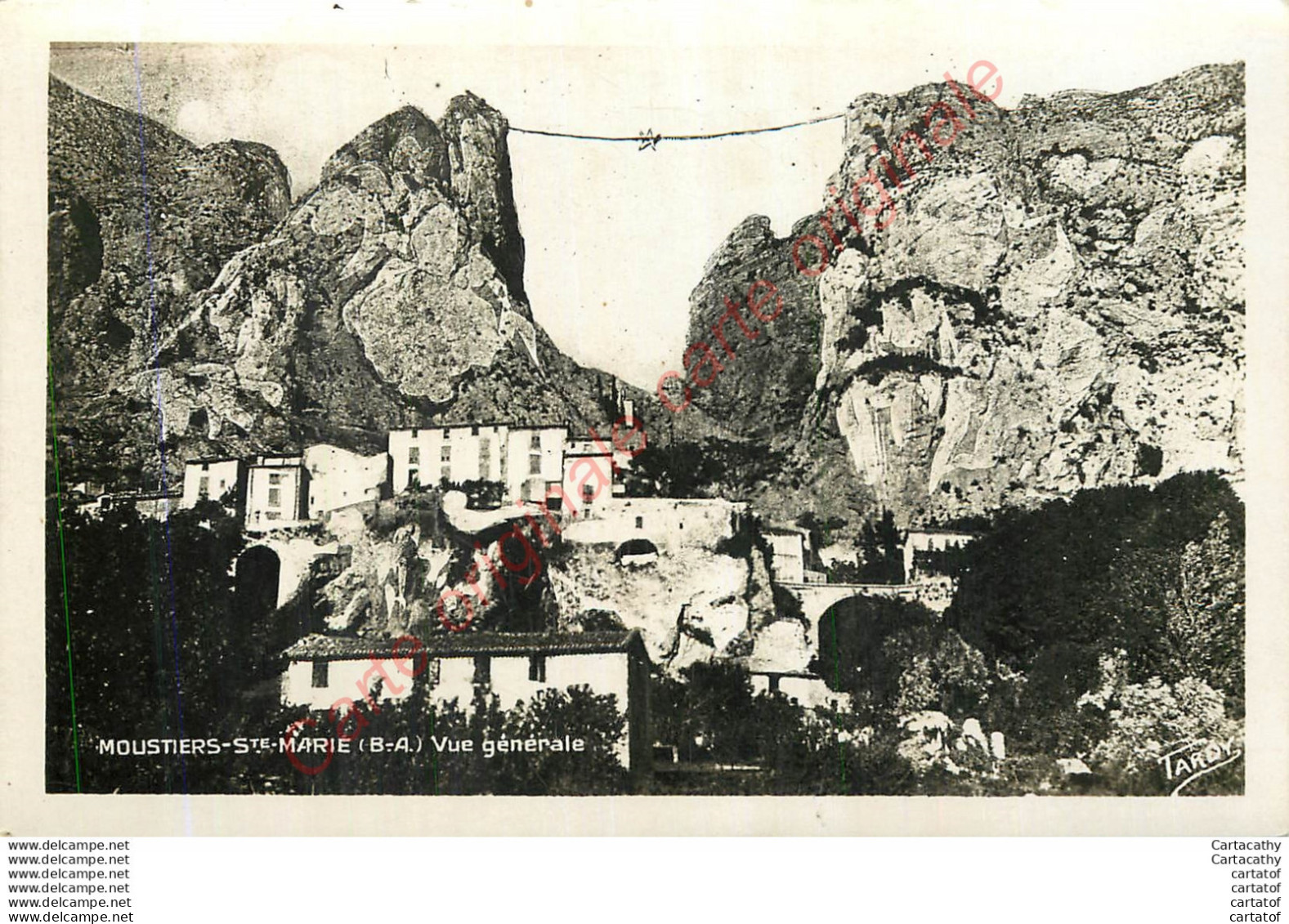 04.  MOUSTIER SAINTE-MARIE .  Vue Générale . - Altri & Non Classificati