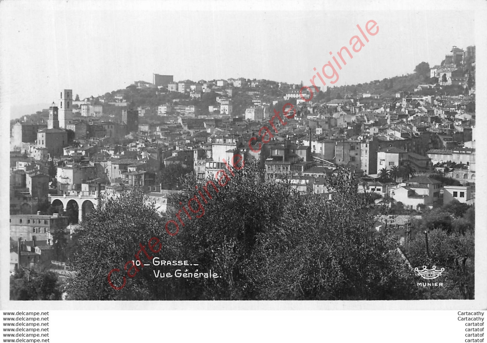 06.  GRASSE .  Vue Générale . - Grasse