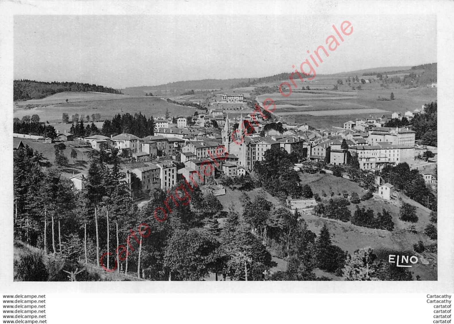 07.  LA LOUVESC .  Vue Panoramique . - La Louvesc