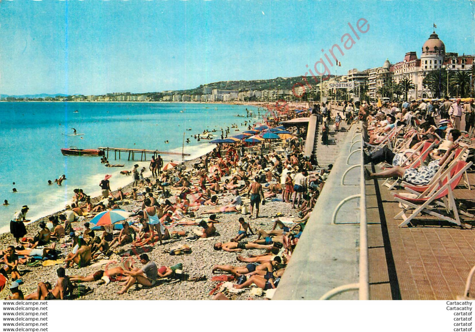 06. NICE . La Promenade Des Anglais Et Les Plages . - Sonstige & Ohne Zuordnung