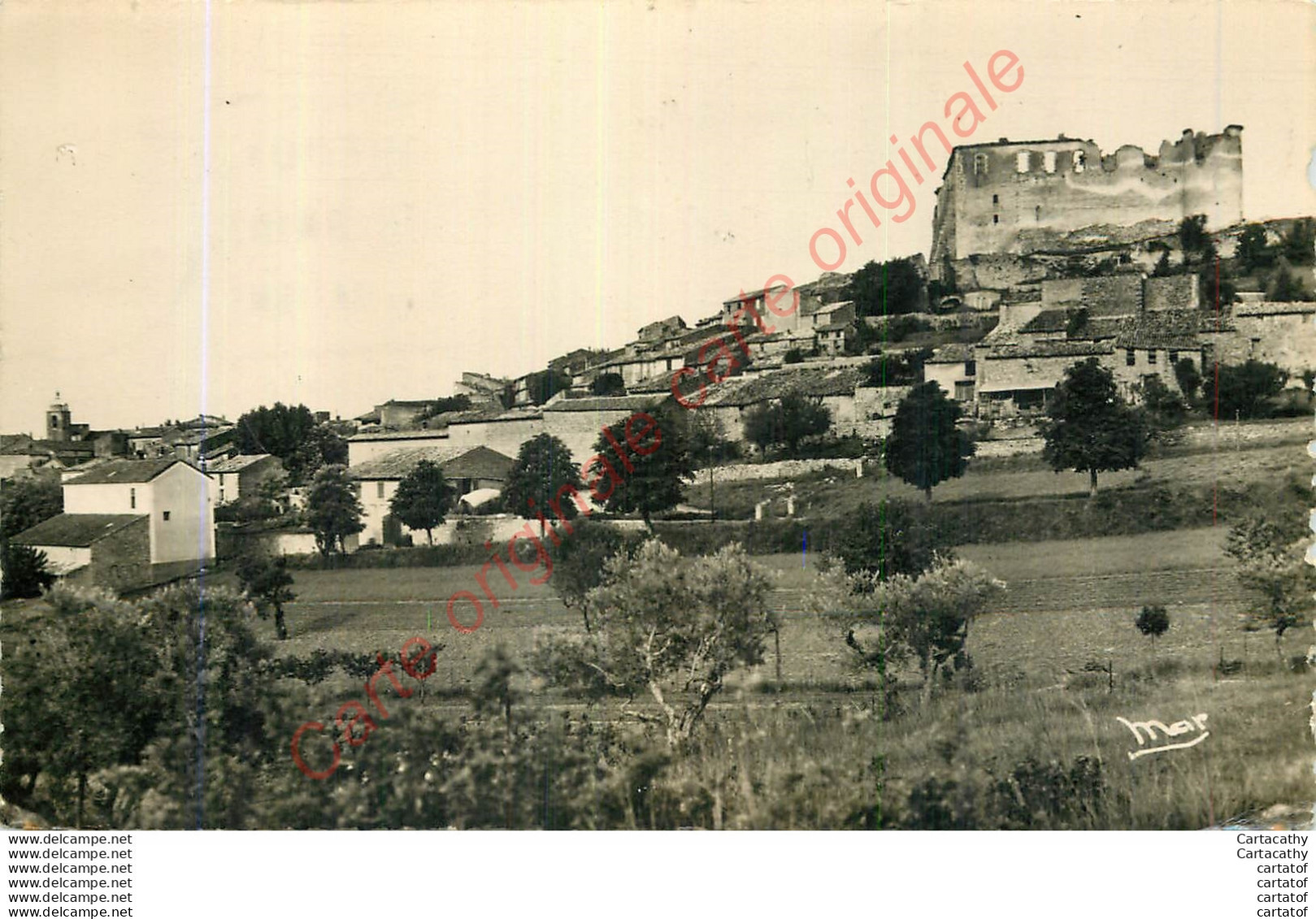 04.  GREOUX LES BAINS .  Vue Générale . - Gréoux-les-Bains