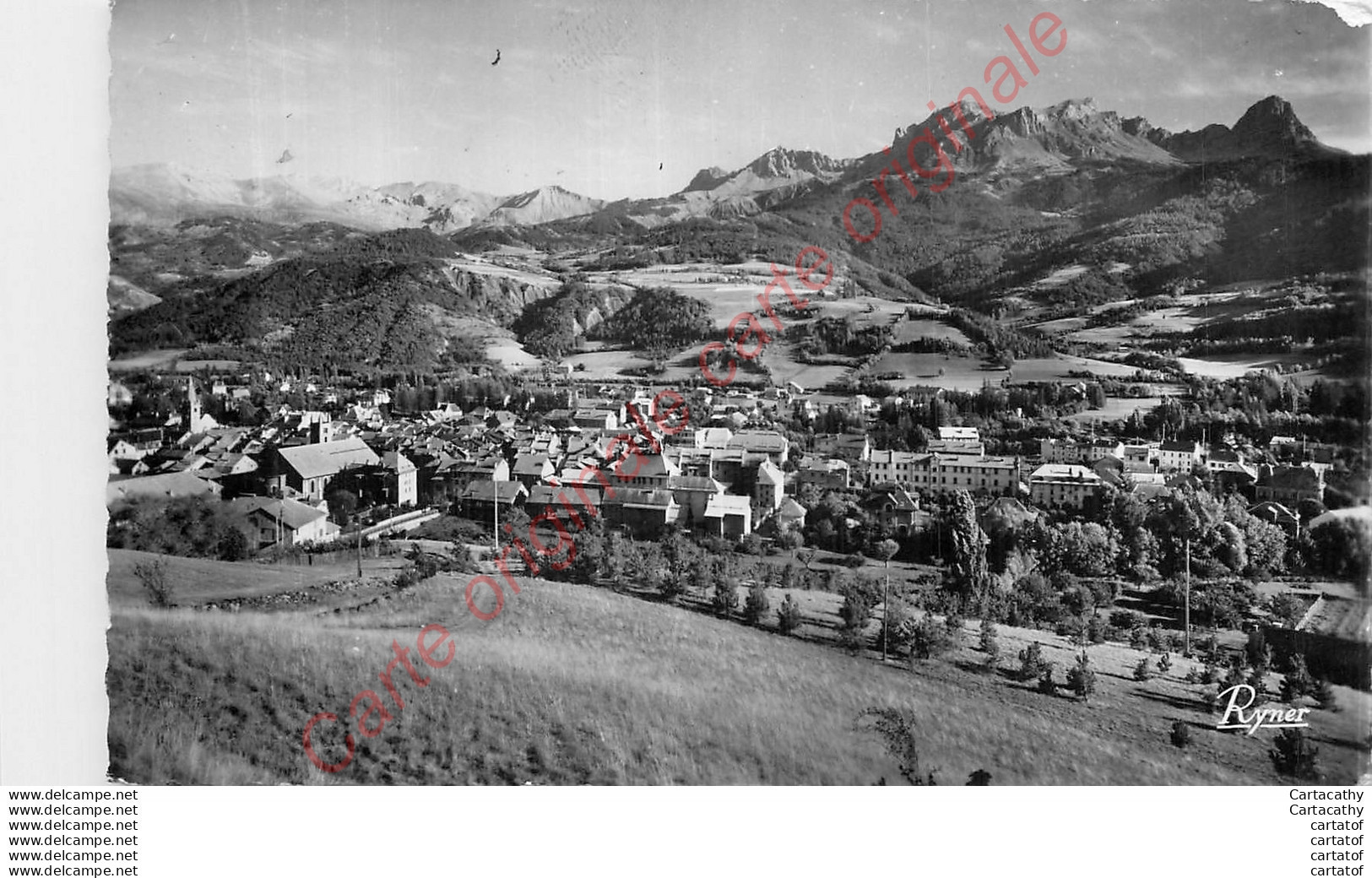 04.  BARCELONNETTE .   Vue Générale . - Barcelonnette