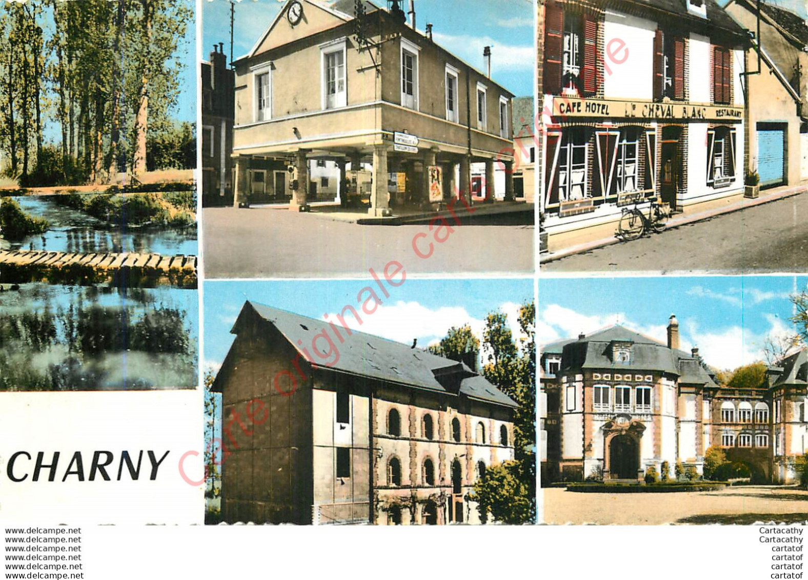 89.  CHARNY .  CP Multivues . - Charny