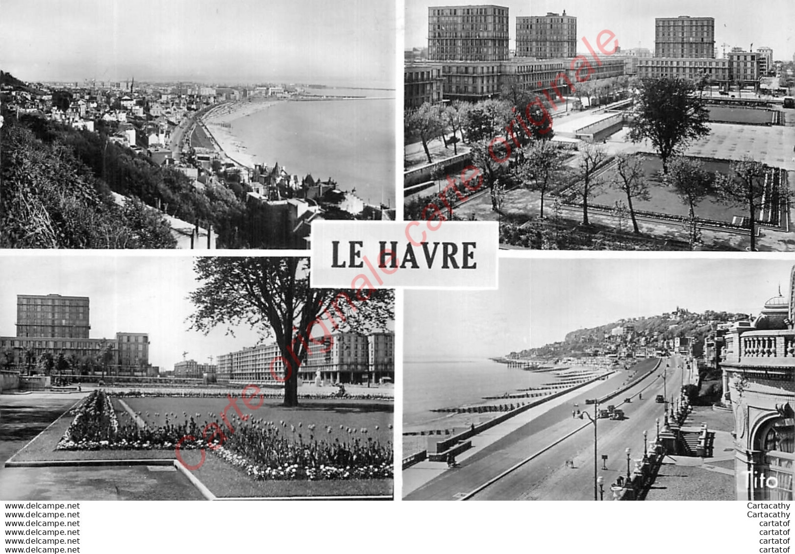 76.  LE HAVRE .  CP Multivues . - Non Classés