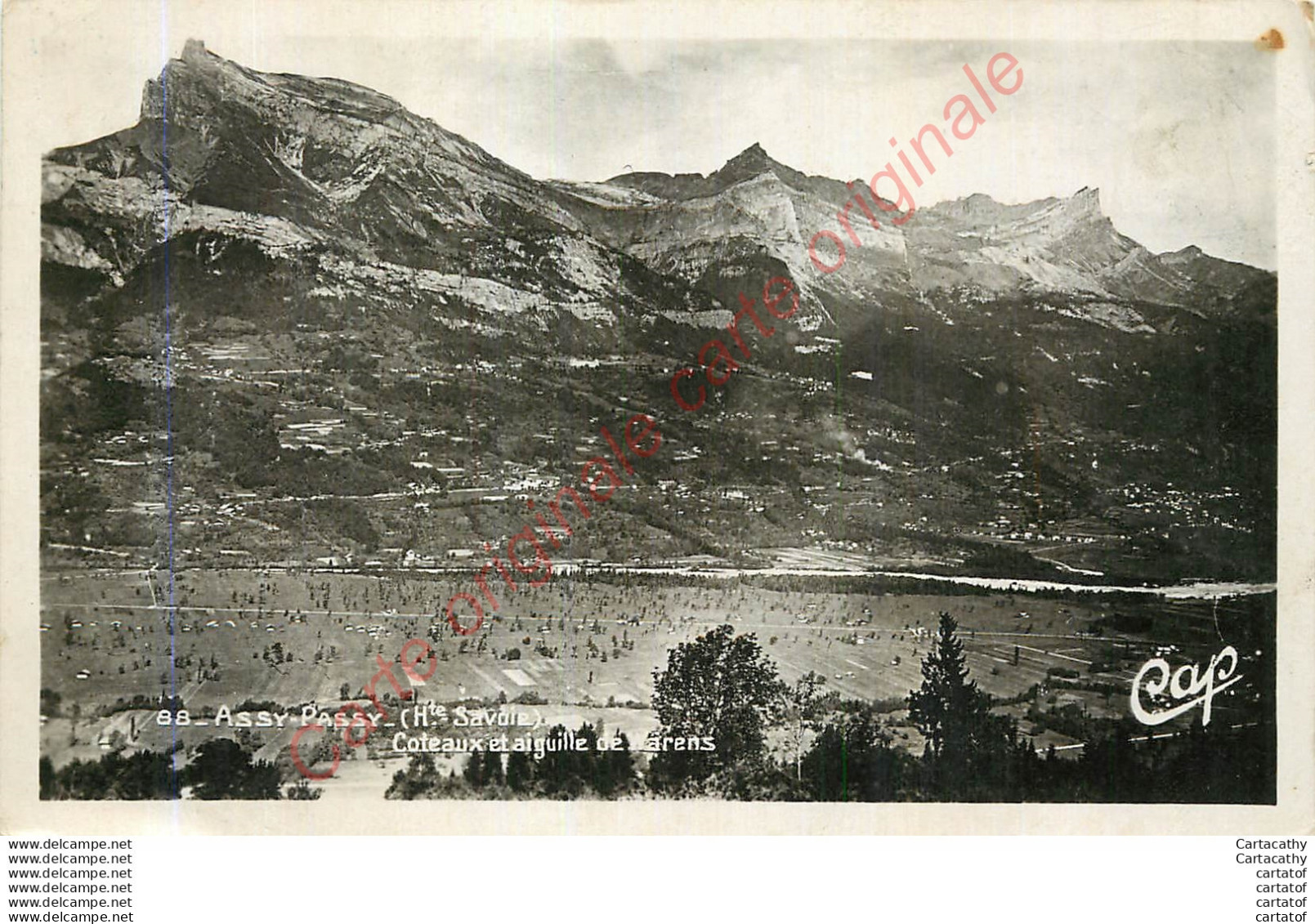 74.  ASSY PASSY .  Coteaux Et Aiguilles De Warens . - Passy