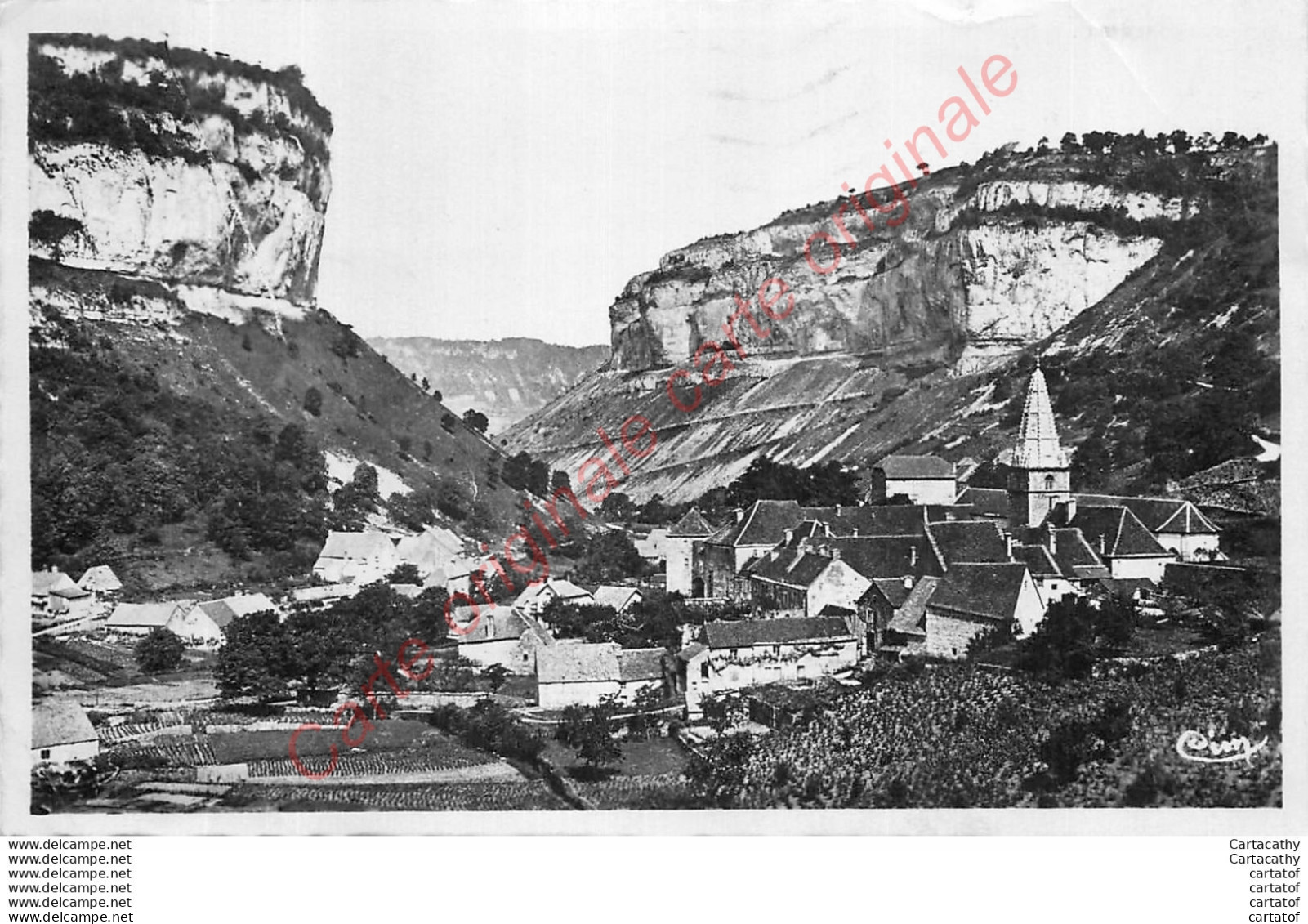 39.  BAUME LES MESSIEURS .  Vue Générale . - Baume-les-Messieurs