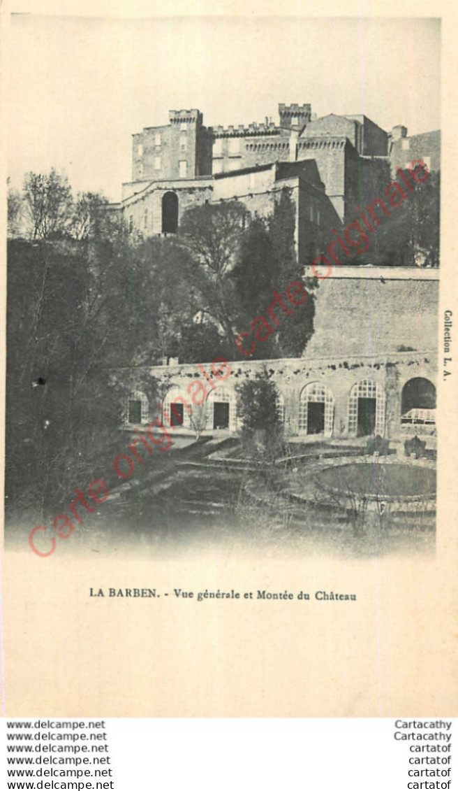 13.  LA BARBEN .  Vue Générale Et Montée Du Château . - Autres & Non Classés