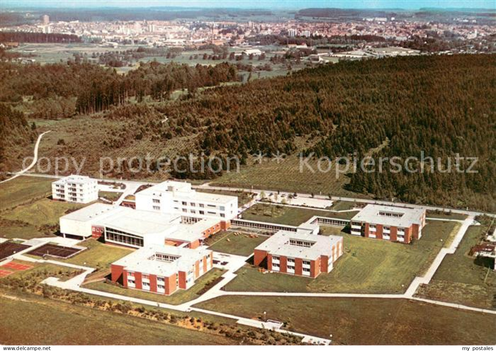 73655326 Bad Duerrheim Kurklinik Huettenbuehl Im Schwarzwald Fliegeraufnahme Bad - Bad Duerrheim