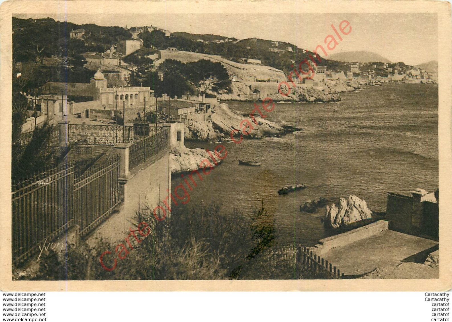 13.  MARSEILLE .  La Corniche . - Ohne Zuordnung