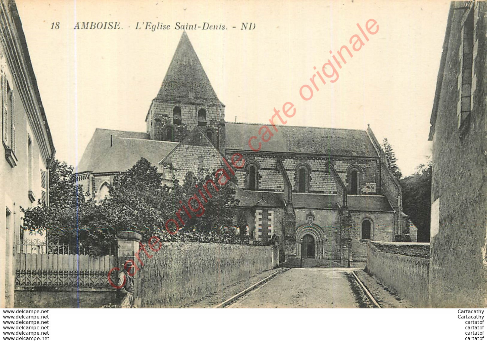 37.  AMBOISE .  Eglise St-Denis . - Amboise