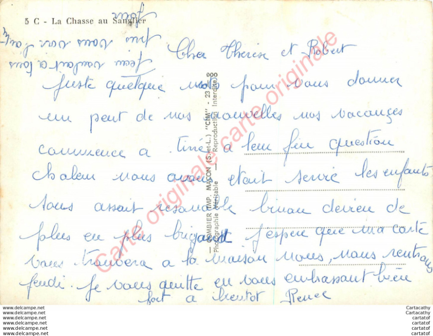 LA CHASSE AU SANGLIER DES ARDENNES .  CP Multivues . - Other & Unclassified