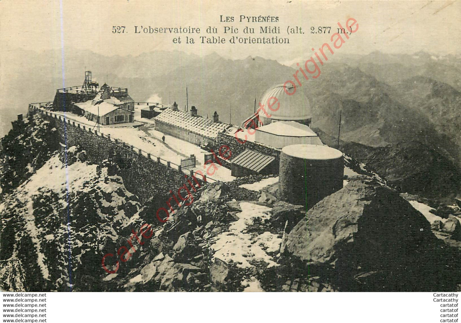 65.  L'observatoire Du PIc Du Midi Et La Table D'Orientation . - Sonstige & Ohne Zuordnung