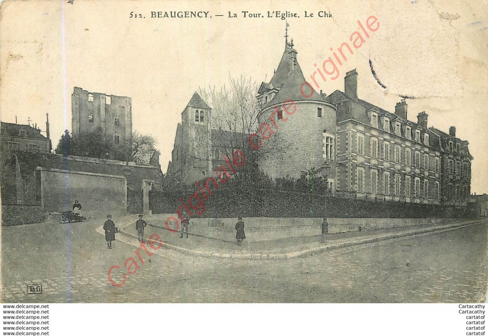 45.  BEAUGENCY .  La Tour .  L'Eglise . - Beaugency