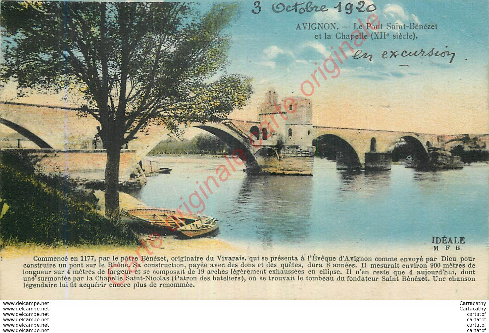 84.  AVIGNON .  Le Pont Saint-Benezet Et La Chapelle . - Avignon
