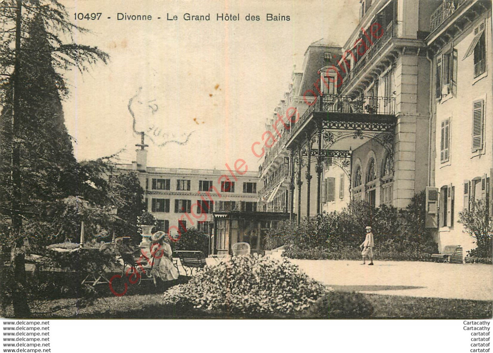 01.   DIVONNE . Grand Hôtel Des Bains . - Divonne Les Bains