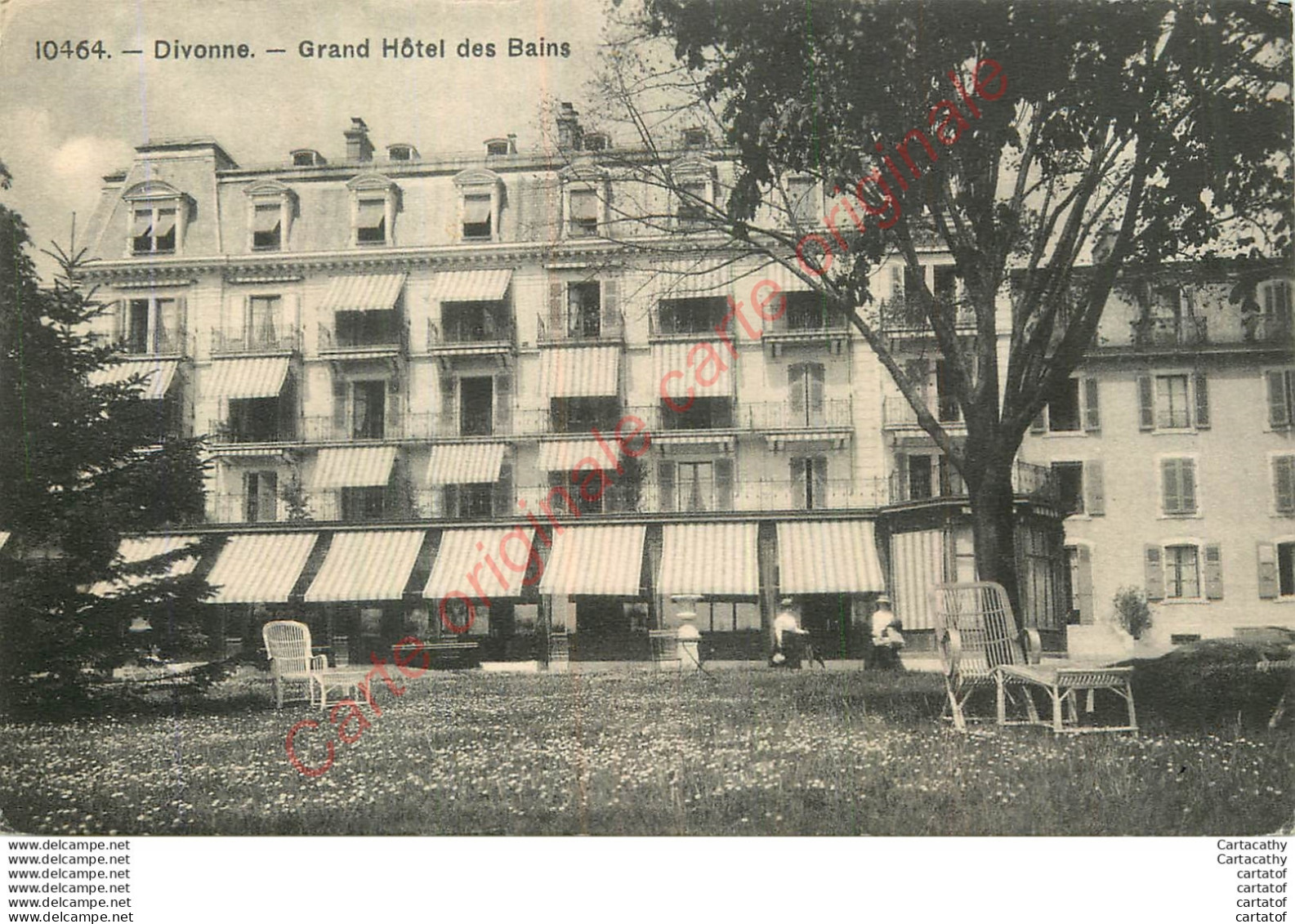 01.   DIVONNE . Grand Hôtel Des Bains . - Divonne Les Bains