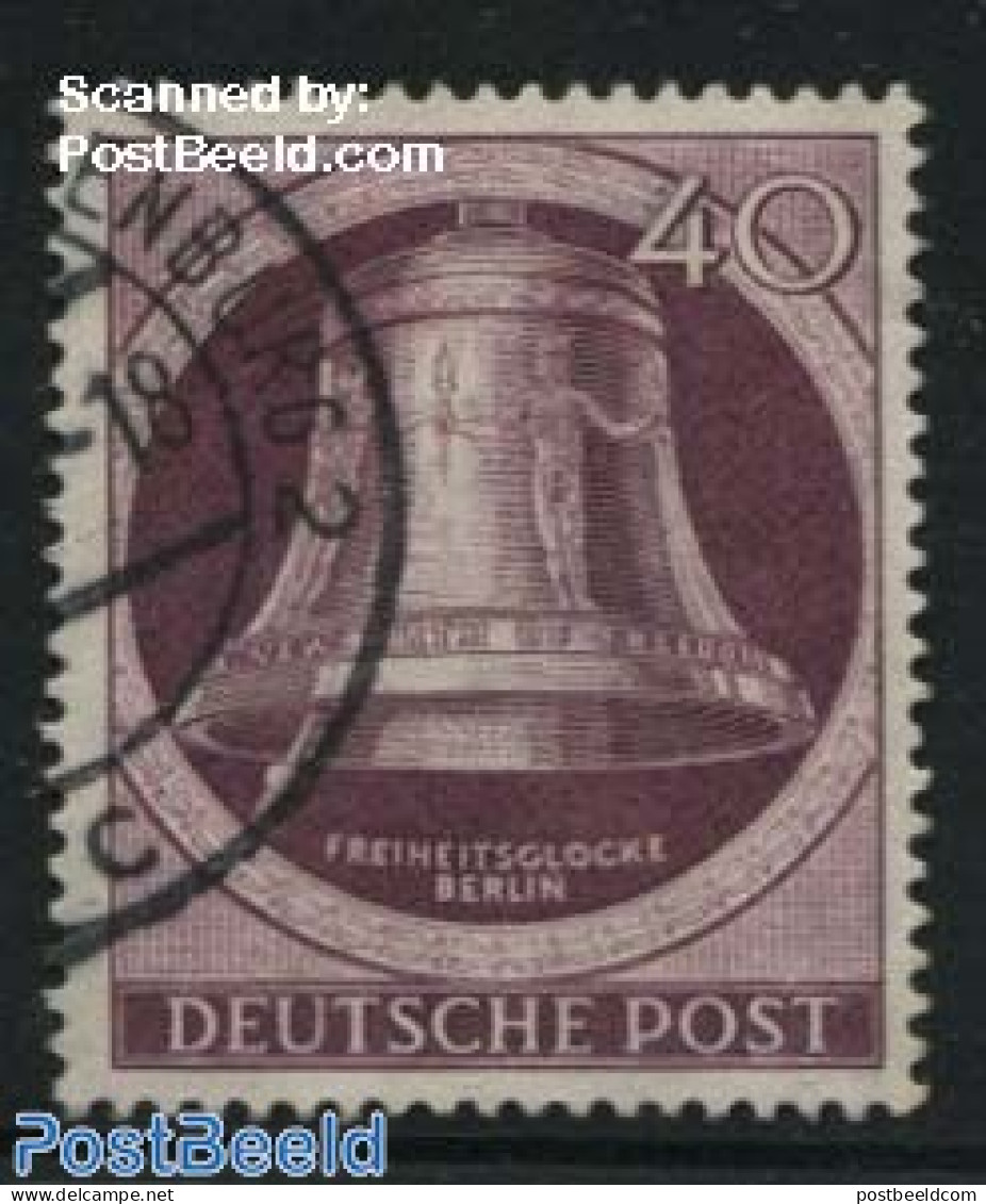 Germany, Berlin 1951 40pf, Stamp Out Of Set, Mint NH - Nuevos