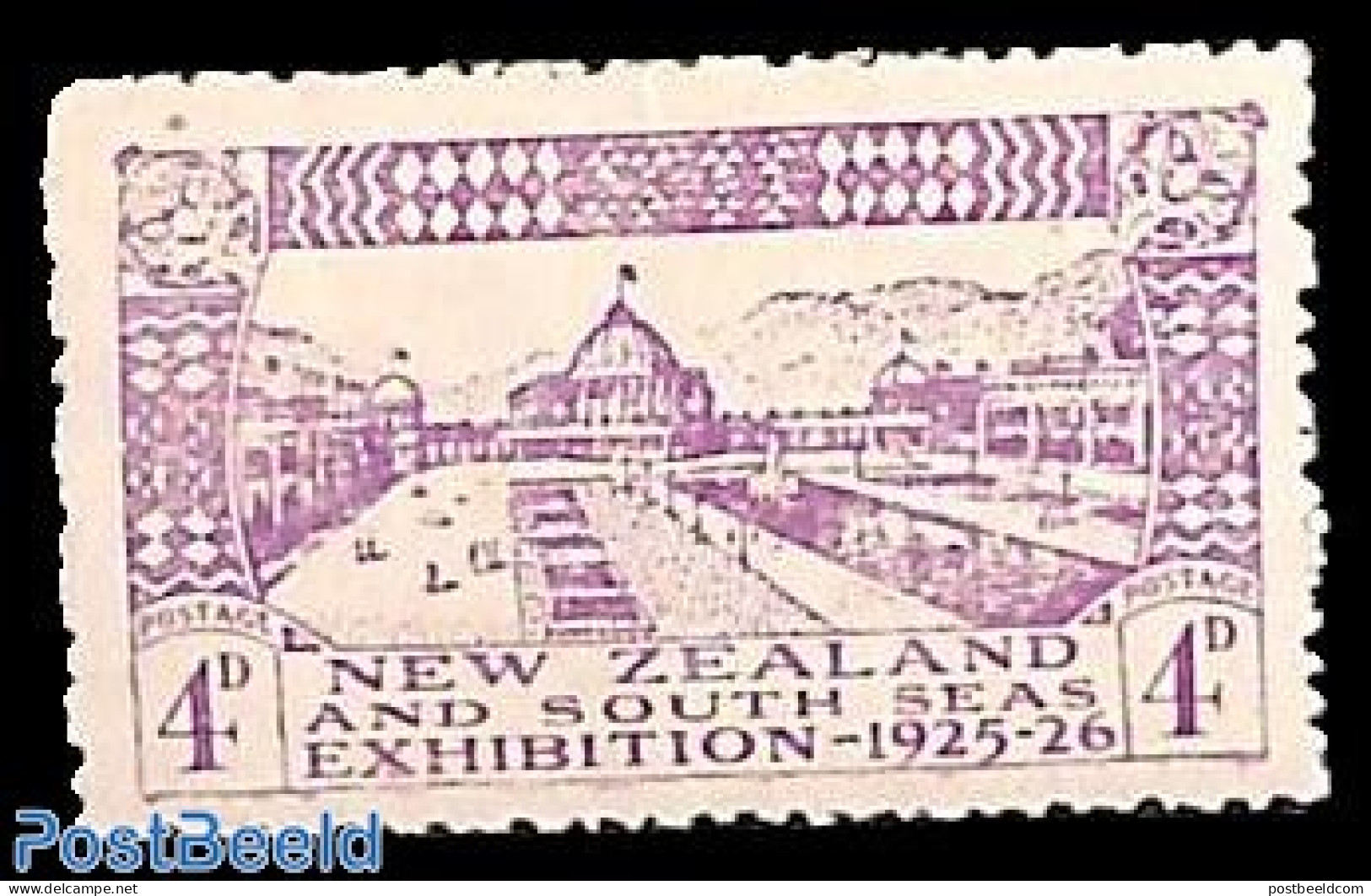New Zealand 1925 4d, Stamp Out Of Set, Unused (hinged) - Ungebraucht