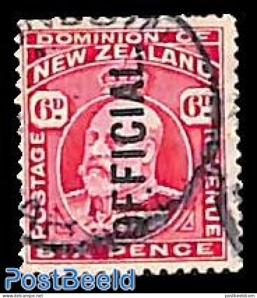 New Zealand 1910 6d, Used, Official, Used Or CTO - Used Stamps