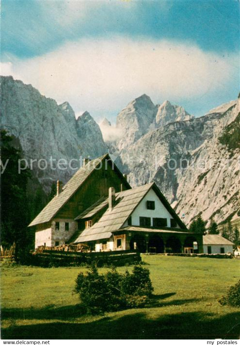 73655231 Planica Kranjska Gora Tamar Huette Berghuette Julische Alpen  - Slovenië