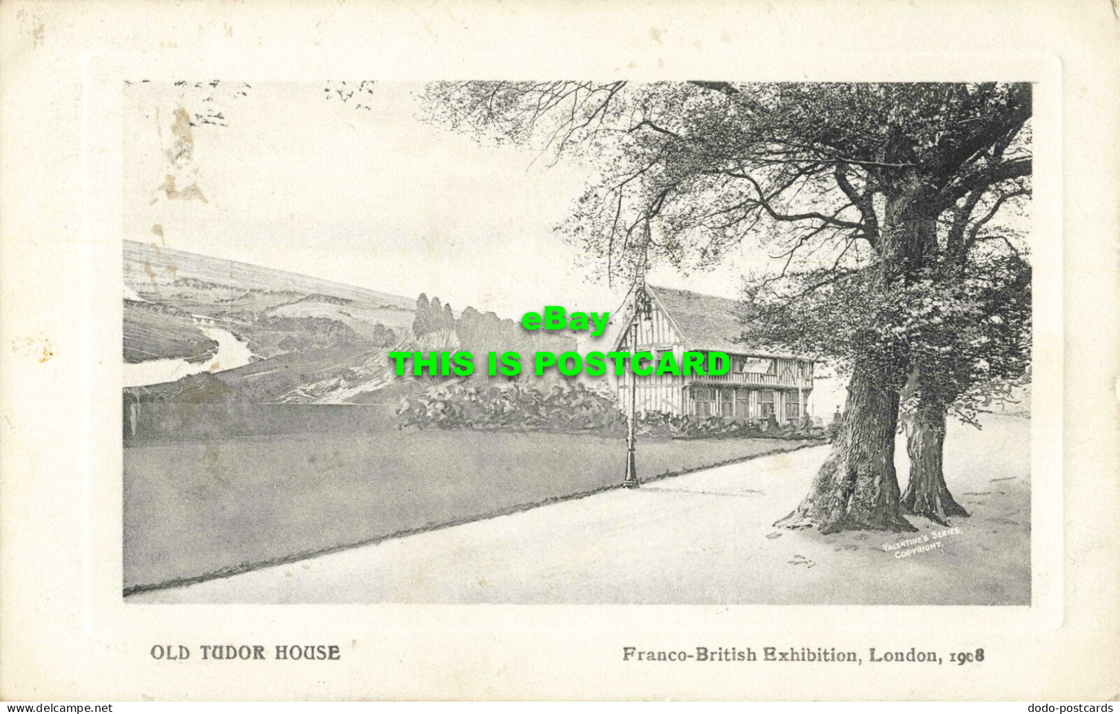 R568028 Old Tudor House. Franco British Exhibition. London. 1908. Valentines Ser - Sonstige & Ohne Zuordnung