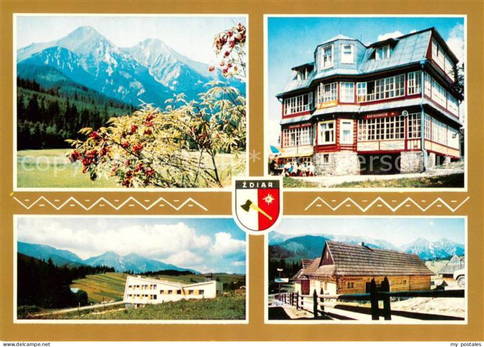 73655194 Zdiar Vysoke Tatry Panorama Hohe Tatra Berghotels Berghuette  - Slowakei