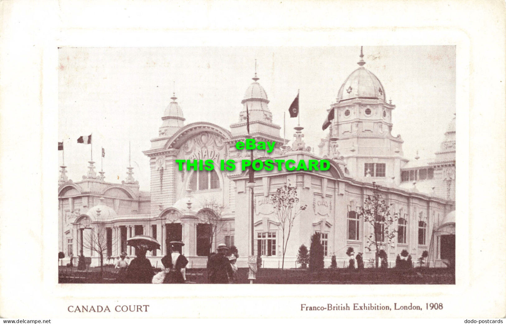 R567664 Canada Court. Franco British Exhibition. London. 1908 - Sonstige & Ohne Zuordnung