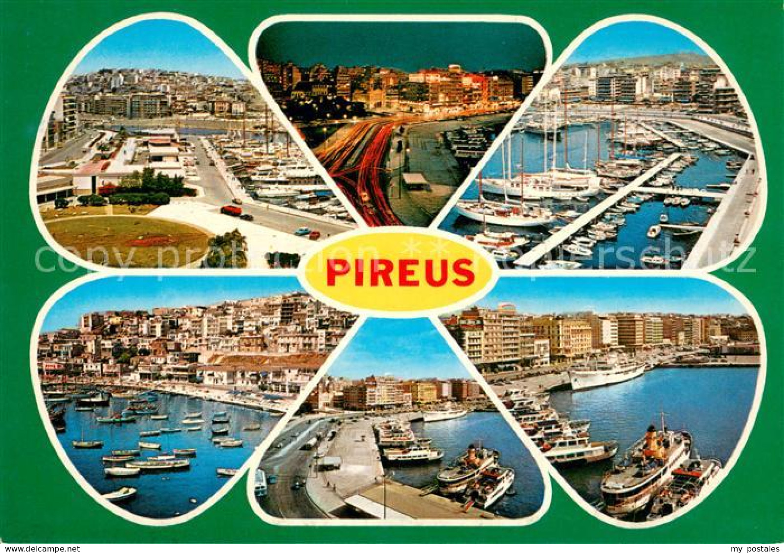 73655184 Pireus Panorama Hafen Pireus - Grecia