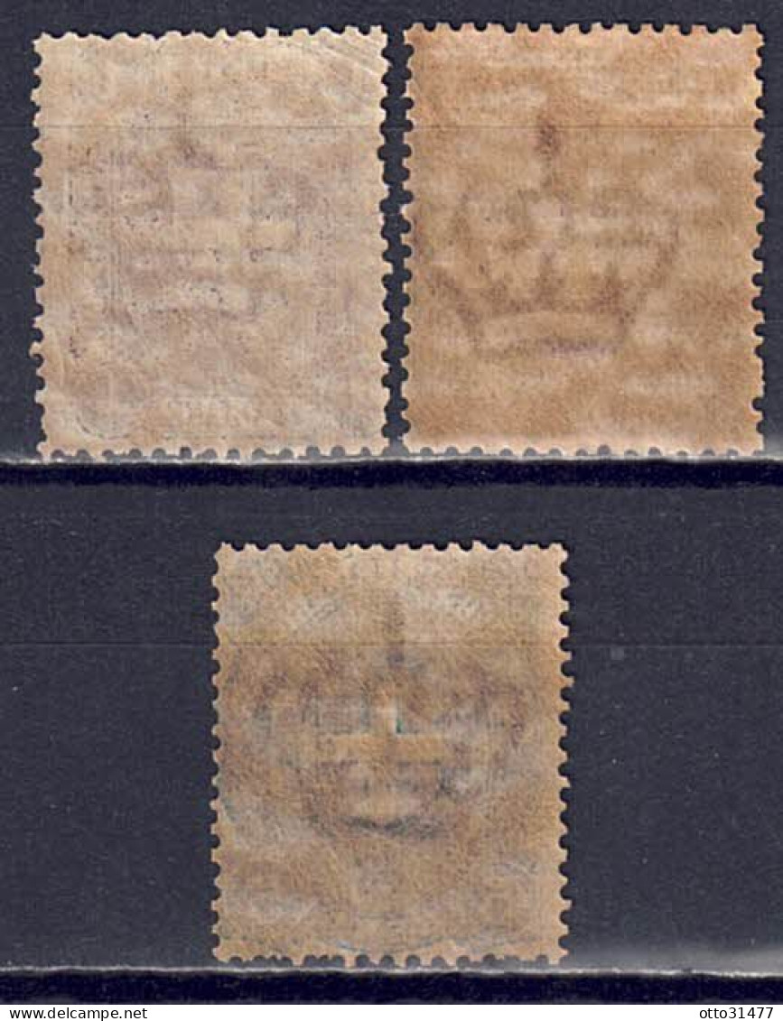 Italien 1896 - Wappen, Nr. 71 - 73, Postfrisch ** / MNH - Ungebraucht