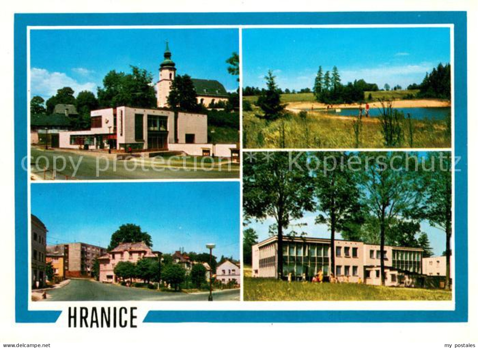 73655033 Hranice Nad Morave Kirche Seepartie Teilansichten Hranice Nad Morave - Tsjechië