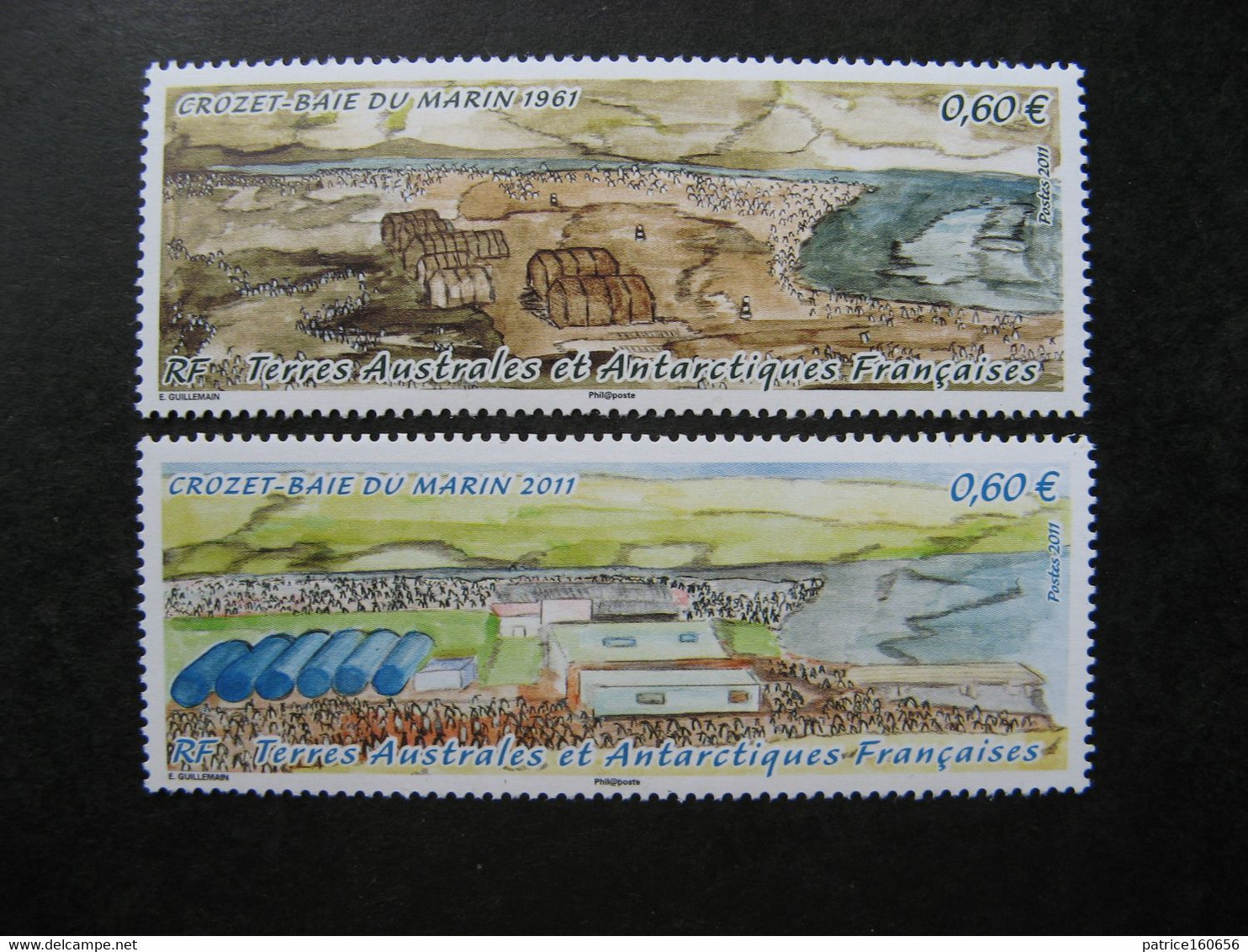 TAAF: TB Paire N° 599 Et N° 600, Neufs XX. - Unused Stamps