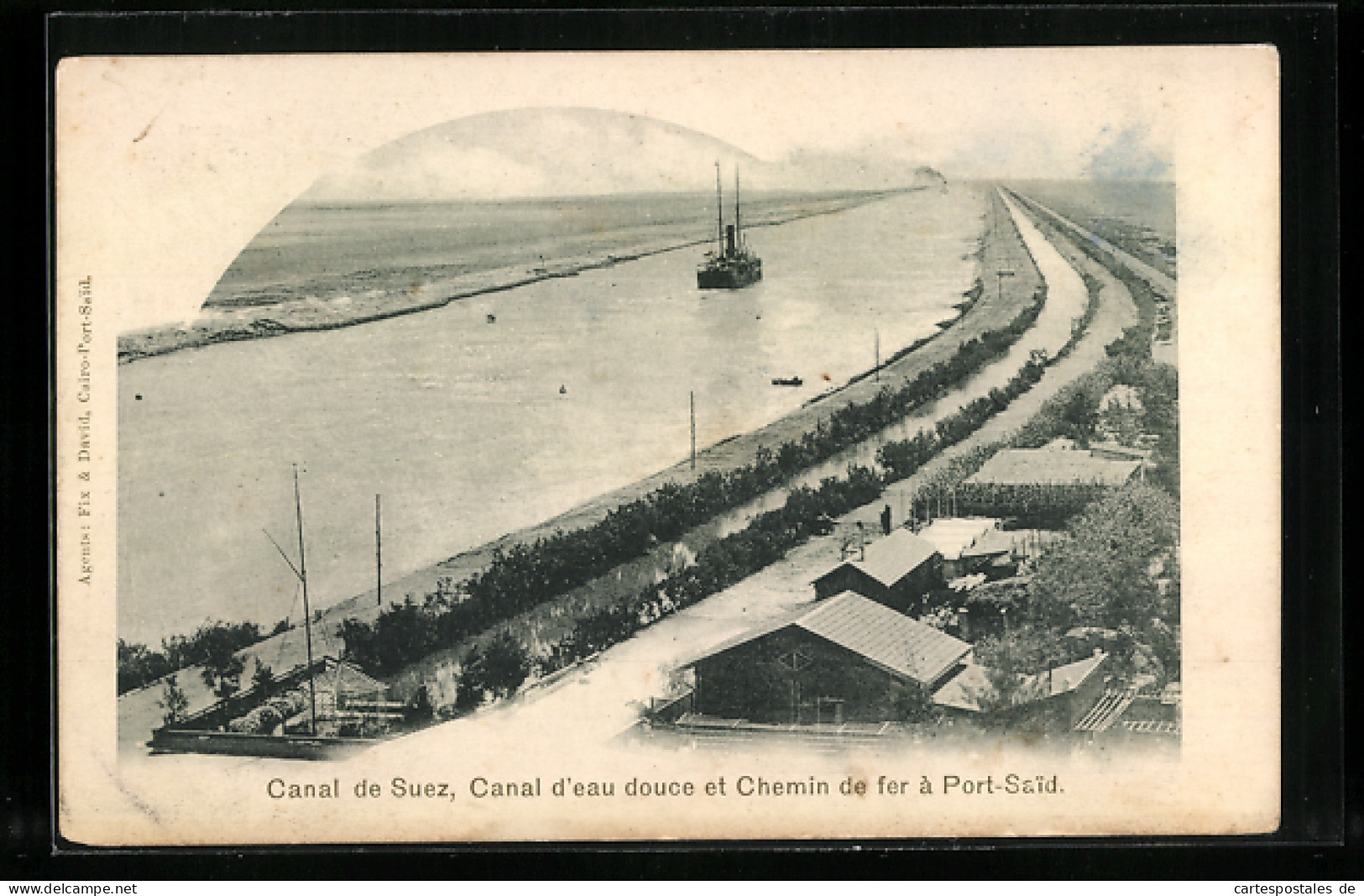 CPA Port-Said, Canal De Suez  - Sonstige & Ohne Zuordnung