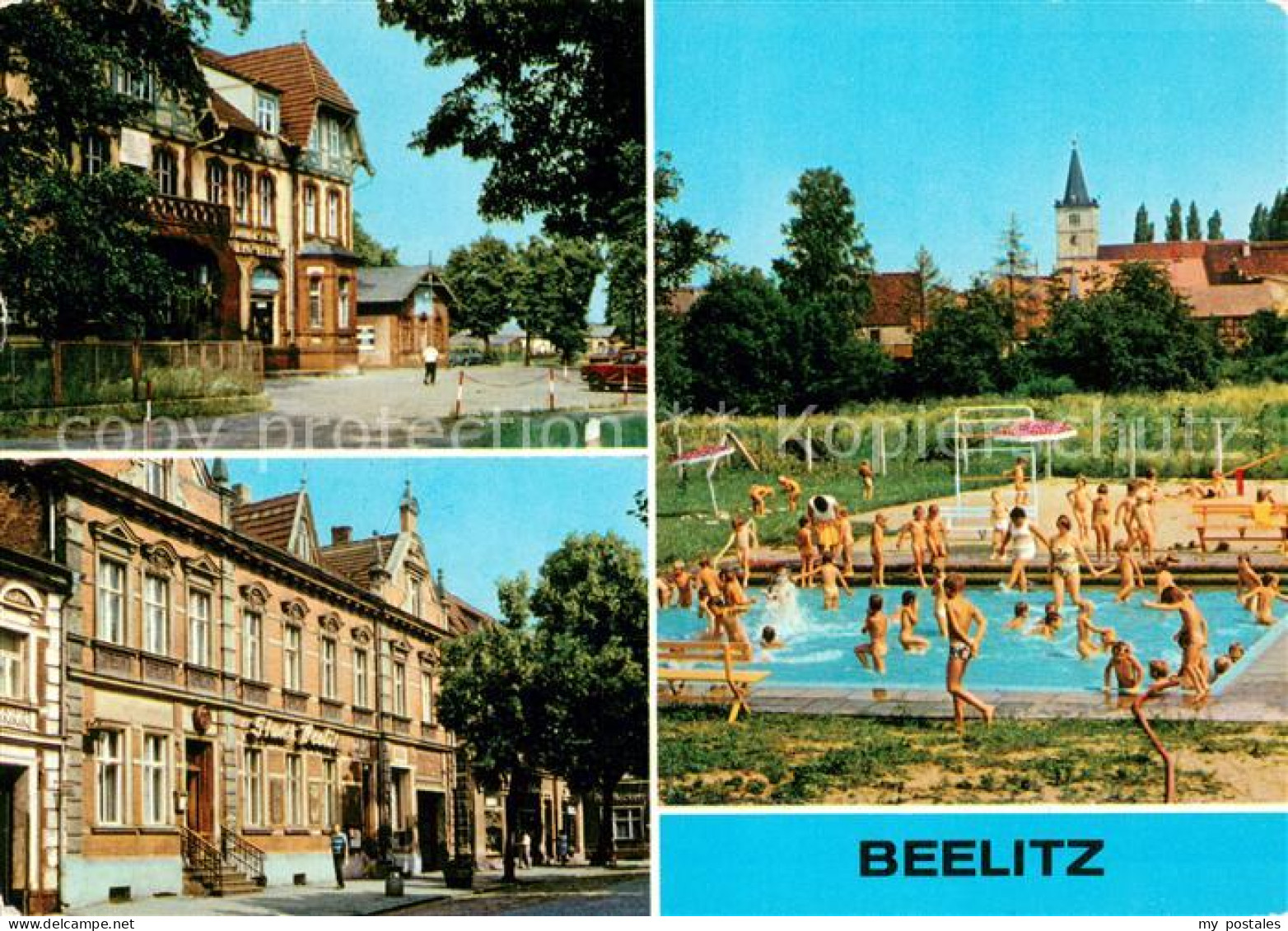 73654980 Beelitz Mark Einkaufszentrum HO Gaststaette Stadt Beelitz Stadtbad Beel - Beelitz