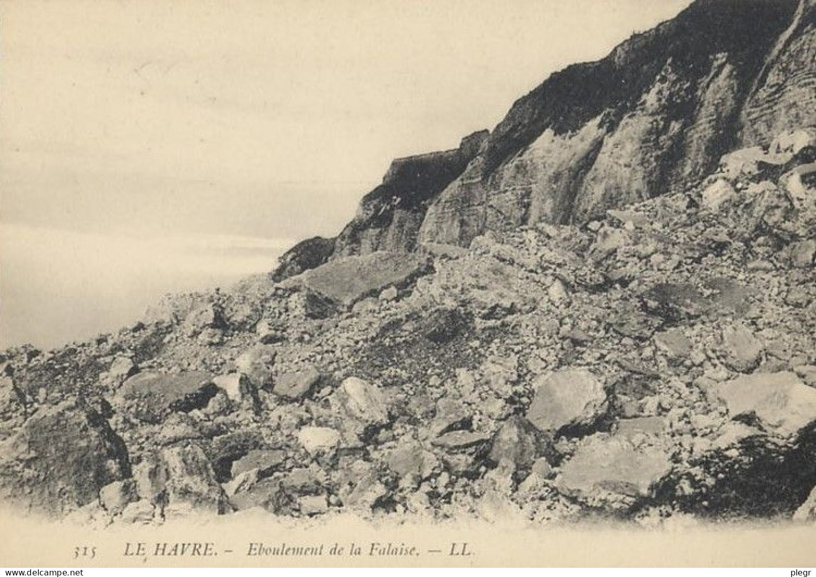 76351 01 45#4+16 - LE HAVRE - EBOULEMENT DE LA FALAISE - Cap De La Hève