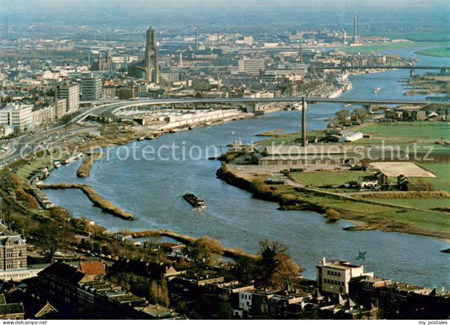 73654952 Arnhem John D Frostbrug Roermondspleinbrug Fliegeraufnahme Arnhem - Other & Unclassified