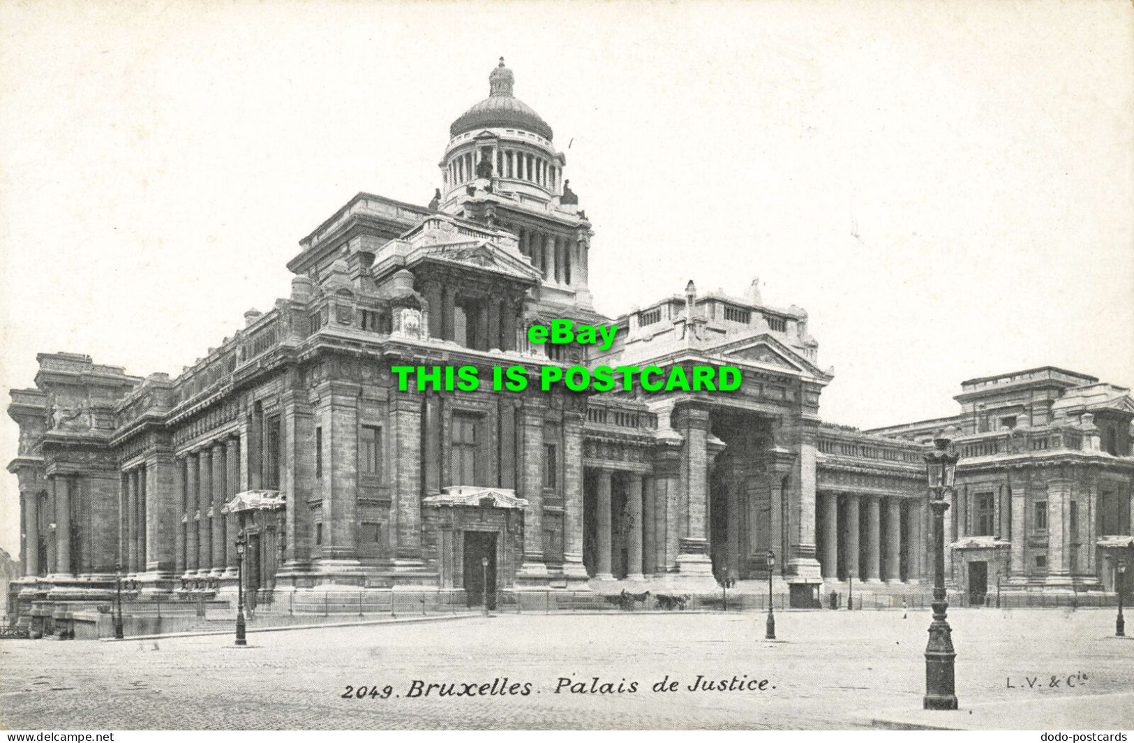 R568470 2049. Bruxelles. Palais De Justice. L. V. And C. Aqua Photo. A. S. Fores - World